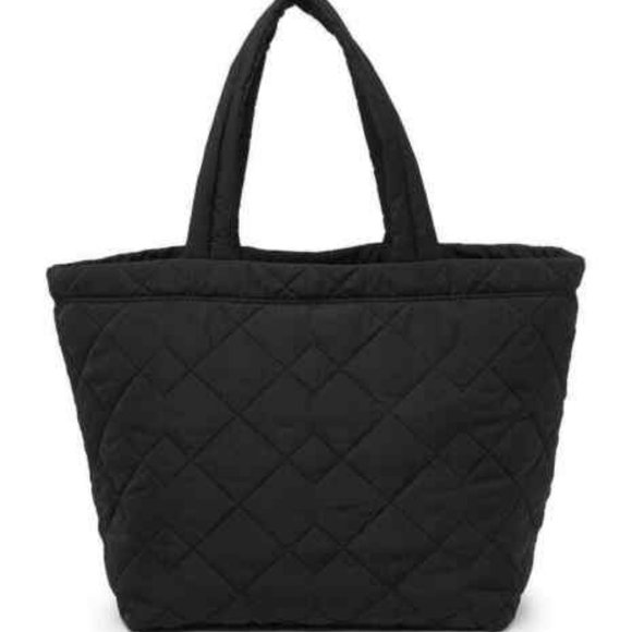 Marc Jacobs Quilted Nylon Deco Tote Bag Black BNWT - Picture 2 of 11